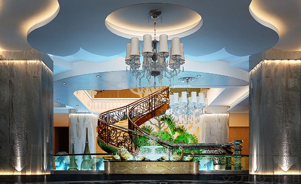 鄭州布達維嘉時尚主題酒店裝修設(shè)計2，金博大裝飾