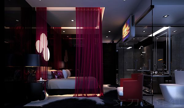 鄭州布達維嘉時尚主題酒店裝修設(shè)計9，金博大裝飾