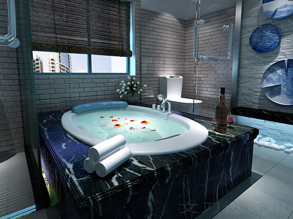 鄭州布達維嘉時尚主題酒店裝修設(shè)計11，金博大裝飾