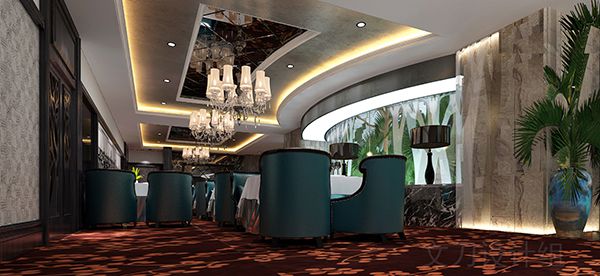 鄭州布達維嘉時尚主題酒店裝修設(shè)計3，金博大裝飾