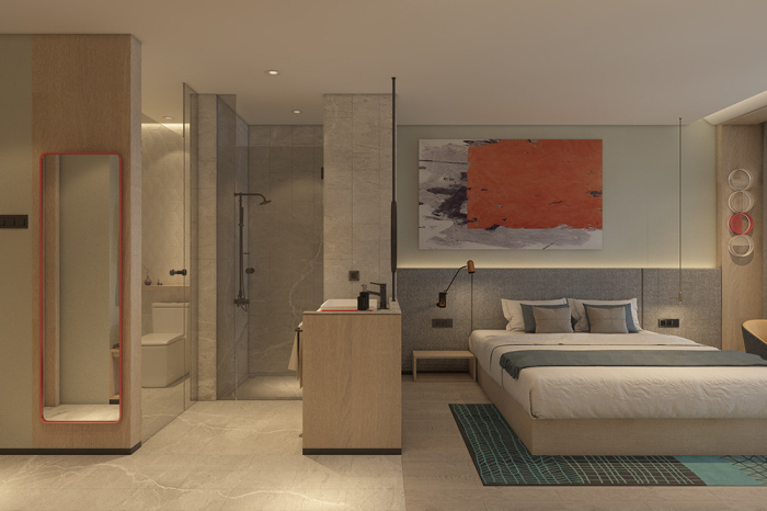 山東漫亭精品酒店裝修設(shè)計(jì)公司案例(圖5)