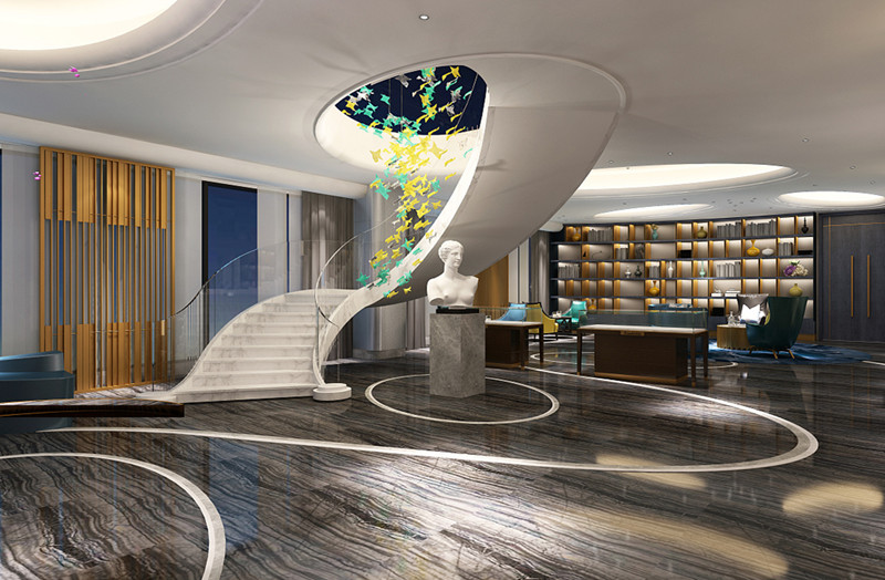 湖北荊門(mén)云精品主題酒店設(shè)計(jì)案例(圖2)