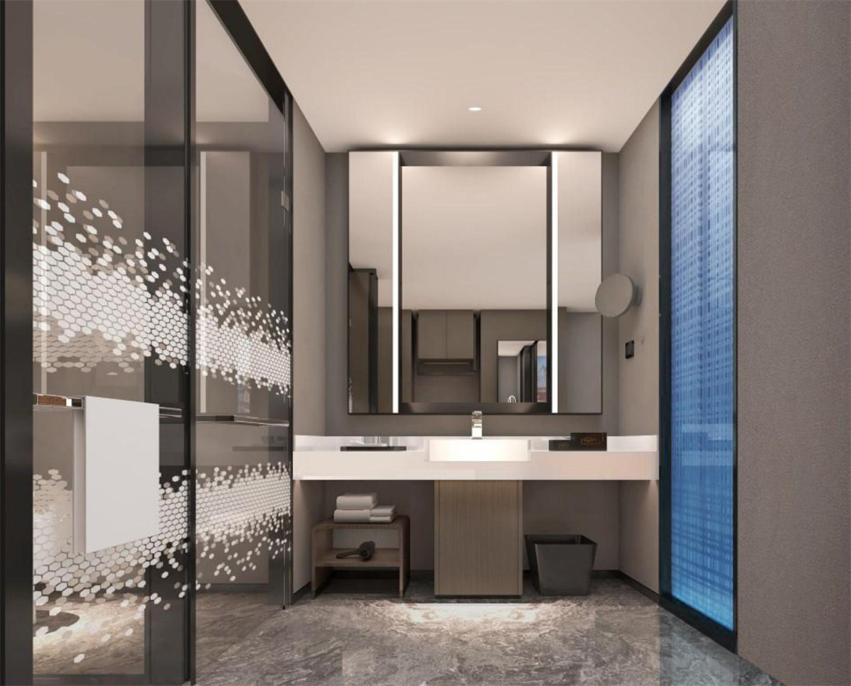 廣東佛山希爾頓歡朋四星級酒店裝修設(shè)計(jì)(圖17)