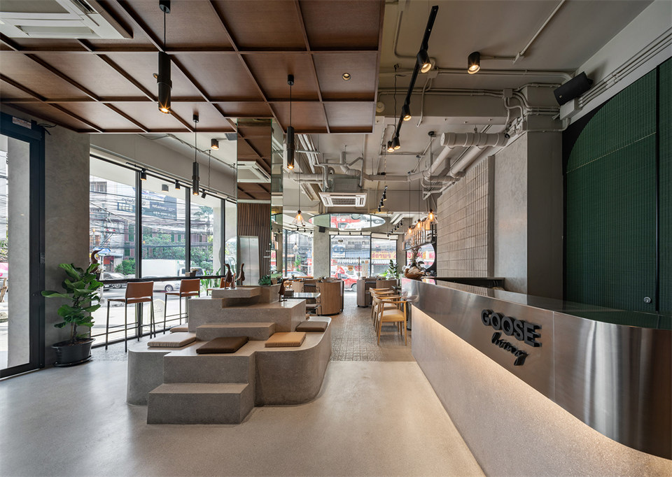 極簡(jiǎn)工業(yè)風(fēng)鵝生活精品酒店裝修設(shè)計(jì)方案(圖3)