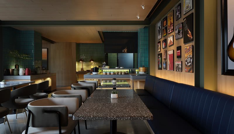 上海高科西路亞朵酒店裝修設(shè)計案例(圖11) 上海高科西路亞朵酒店裝修設(shè)計案例(圖11)