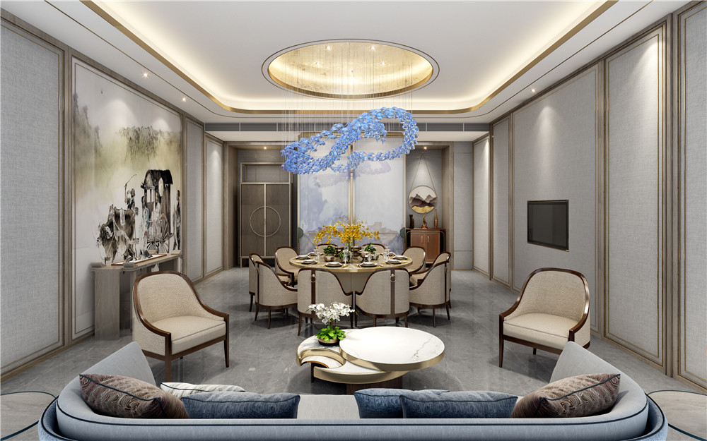 鄭州華鼎裕豪高端商務(wù)酒店中餐廳包廂裝修設(shè)計(jì)效果圖 鄭州華鼎裕豪高端商務(wù)酒店中餐廳包廂裝修設(shè)計(jì)效果圖