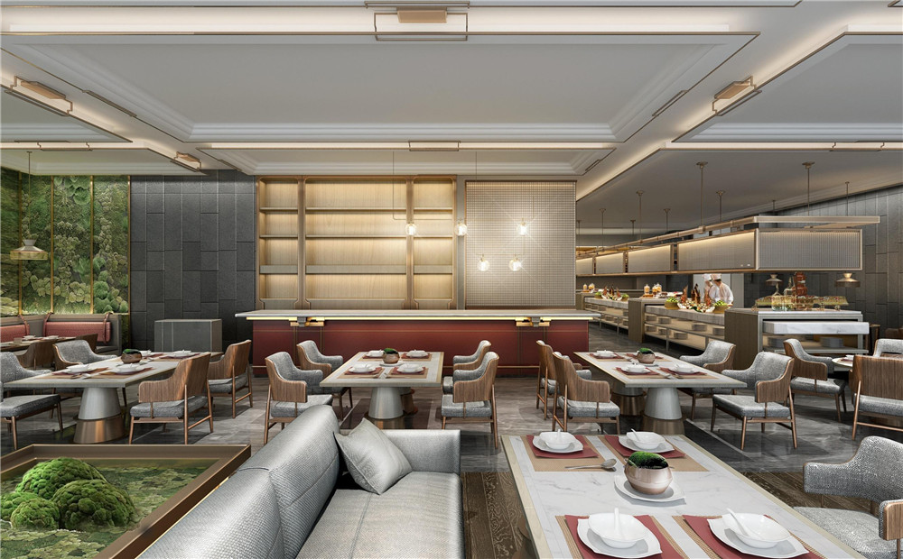 西安秦都傳奇星級酒店餐廳裝修設(shè)計(jì)方案