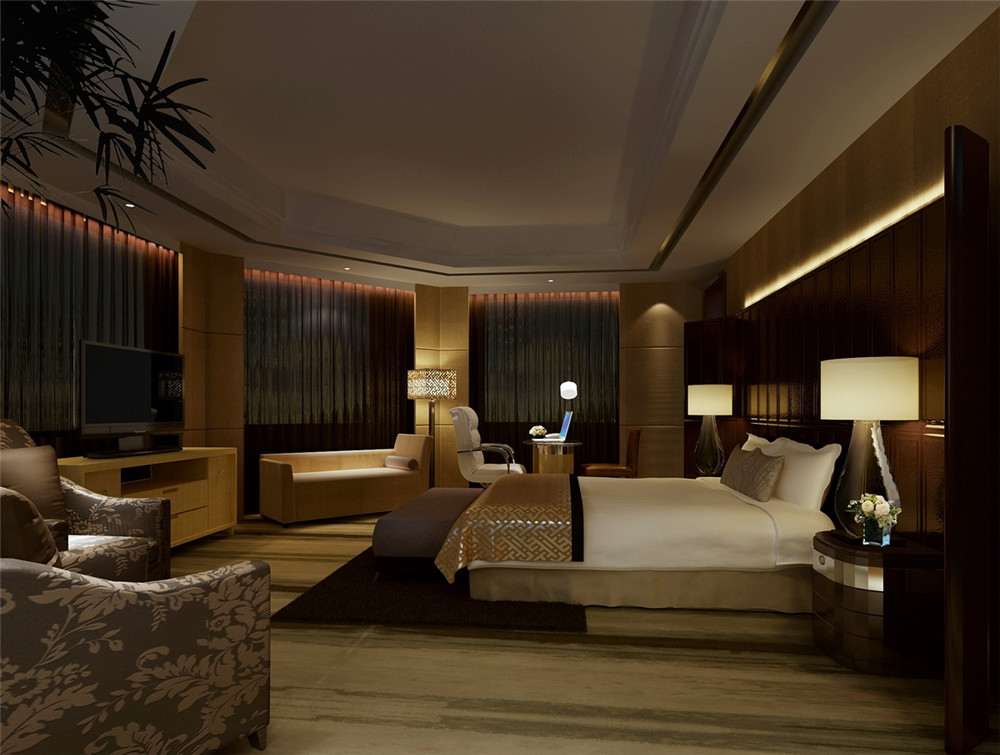 江西南康新都五星酒店總統(tǒng)套房裝修設計效果圖 江西南康新都五星酒店總統(tǒng)套房裝修設計效果圖