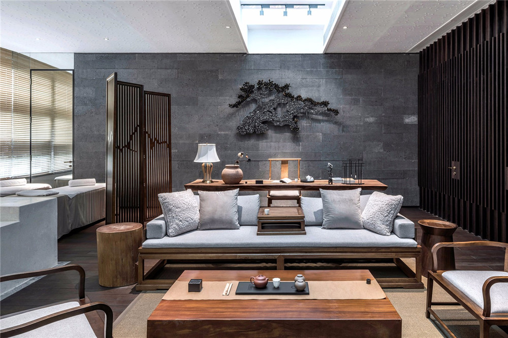 明谷行館新中式溫泉度假酒店裝修設(shè)計(jì)方案