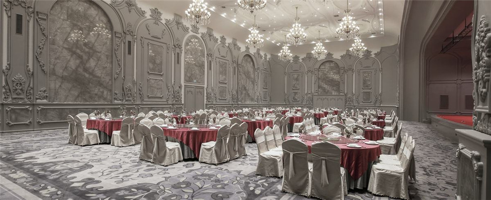商丘五星級標準婚宴酒店宴會廳裝修設計方案