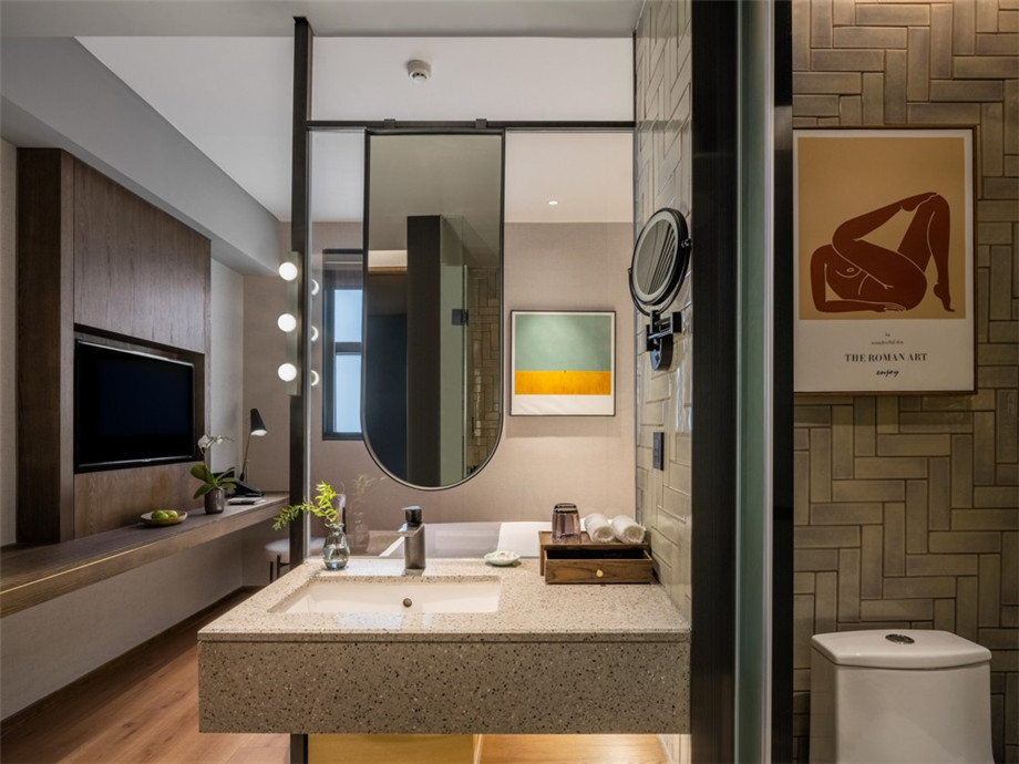 嶺南特色文化精品酒店設(shè)計(jì)-廣州逸居酒店裝修案(圖12) 嶺南特色文化精品酒店設(shè)計(jì)-廣州逸居酒店裝修案例